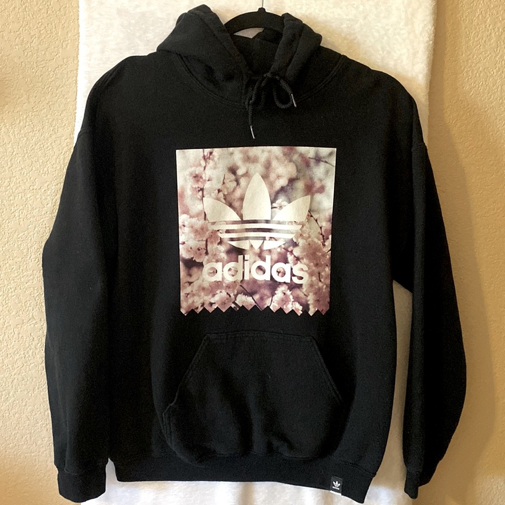 Men’s Adidas Hooded Sweatshirt-size M